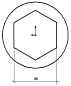 Головка торцевая PNG S24M65L