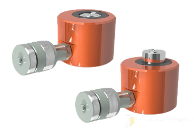 Домкрат гидравлический низкий ДН5М15
