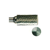 Борфреза твердосплавная цилиндрическая с торцовыми зубьями с двойной насечкой B2025
