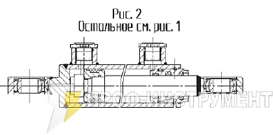 Гидроцилиндр МС40/25х250-3(4).11.3(440)