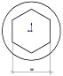 Головка торцевая PNG S24M90L